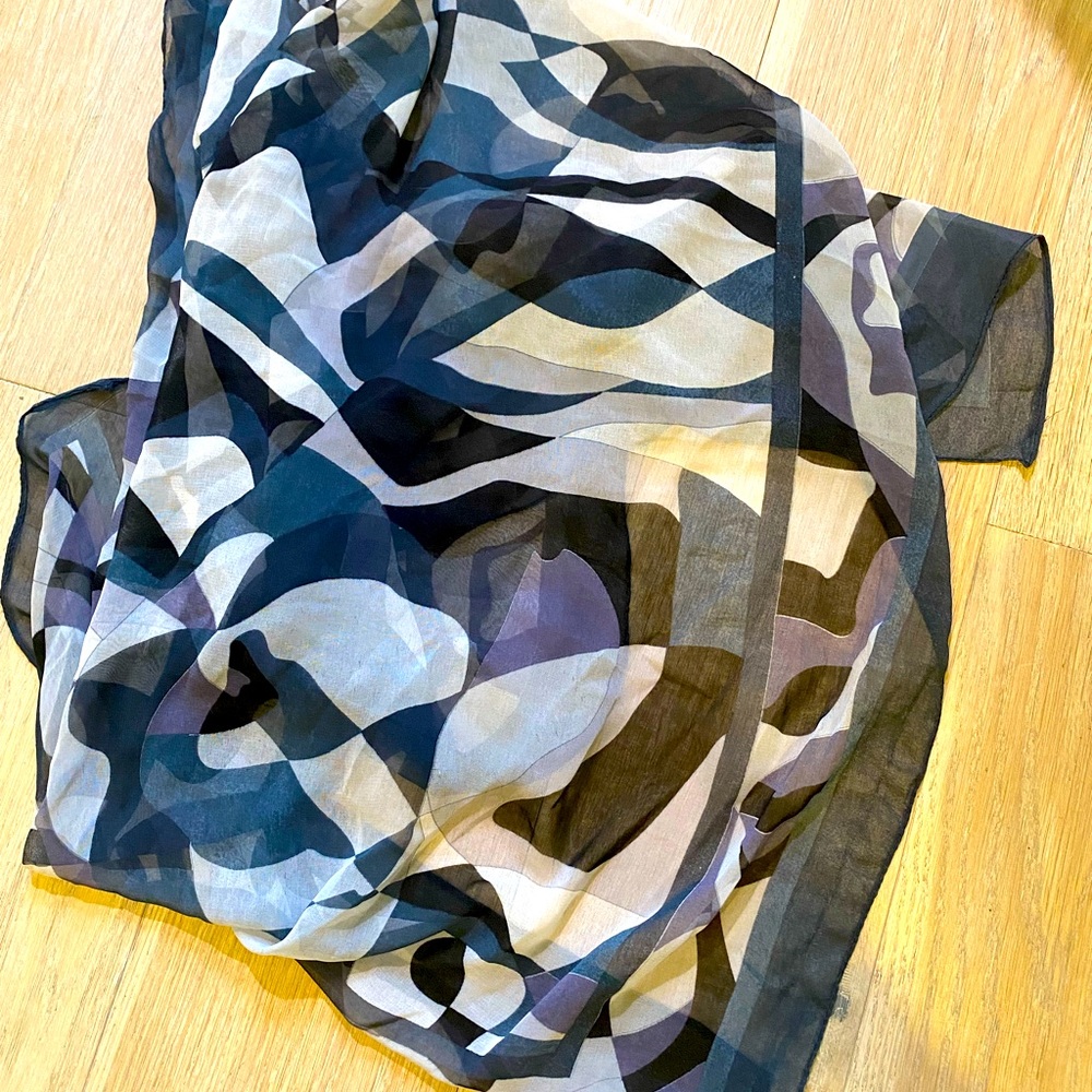 Sheer Silk Scarf